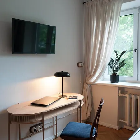 Teika No 2 Apartment-retro On Brivibas Street-free Parking