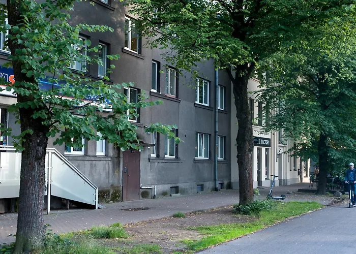 Teika No 2 Apartment-retro On Brivibas Street-free Parking Appartement *