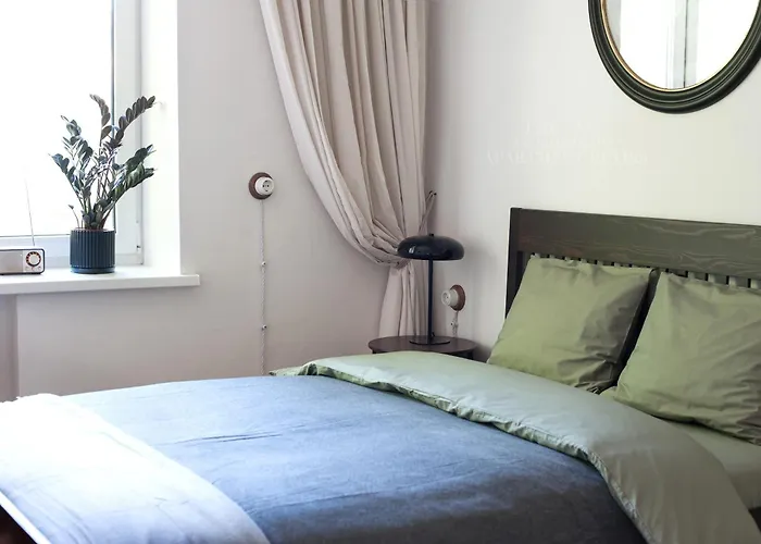 Teika No 2 Apartment-retro On Brivibas Street-free Parking