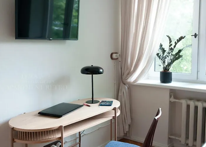 Teika No 2 Apartment-retro On Brivibas Street-free Parking *